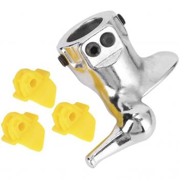 Support de pneus en acier 30mm avec tête de canard démontable