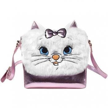 Furry Flap Marie Shoulder Purse