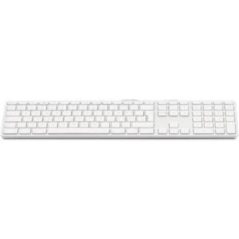 USB Keyboard LMP 110, cover alluminio, 2 porte USB