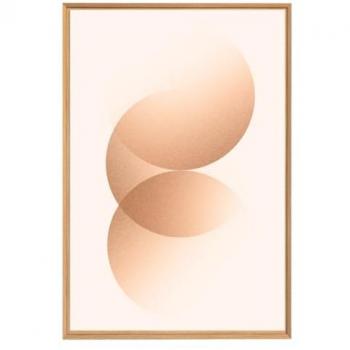 Peinture Imprimée Abstraite CEANOTHE 65x97 cm