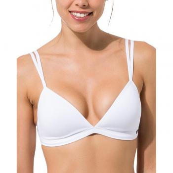 SKINY Essentials Triangel BH, gepaddet, in Weiß, Größe 75A