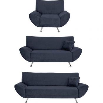 INOSIGN Polstergarnitur Saltare mit elegantem Design, 3 tlg