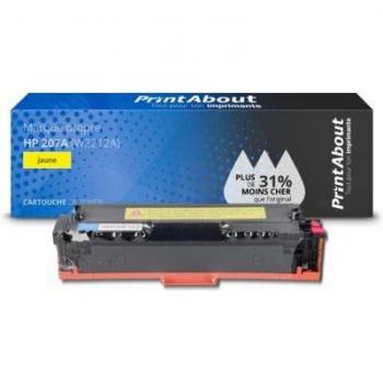 PrintAbout Compatible Toner HP 207A W2212A – Jaune