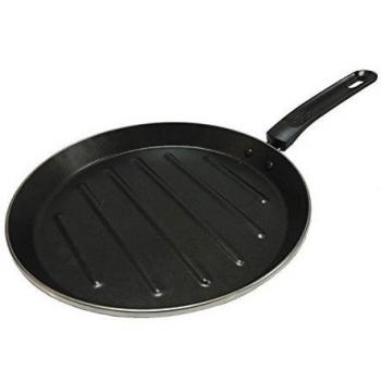 Asador Grill Redondo 28 cm Negro