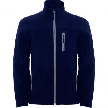 Chaqueta SoftShell de niño con puño ajustable y cremallera invertida