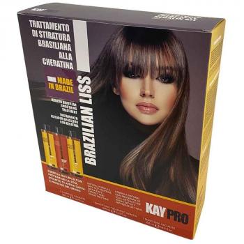 Kit Alisamento com Queratina 500ml Brazilian Liss