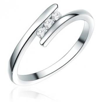 Rafaela Donata Ladies' Engagement Ring in Sterling Silver