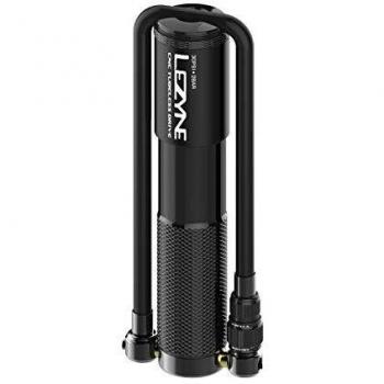 Lezyne Black Mini Pump, CNC Tubeless Drive, 30 PSI