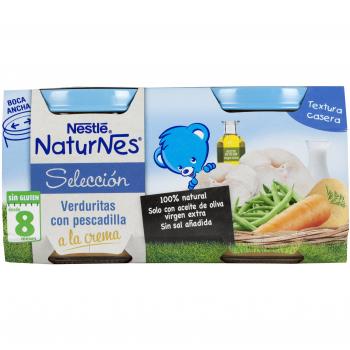 Nestlé Naturnes Pescadilla Verde y Cremoso