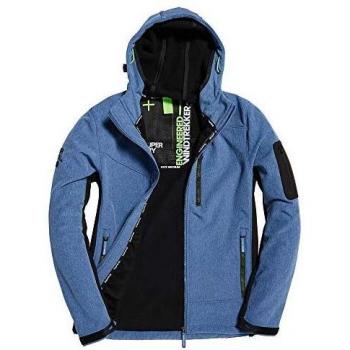 Superdry Paralex Windtrekker Outdoor Jacke Blau Marl XL für Männer