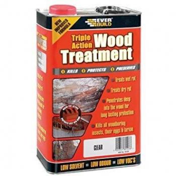 Everbuild Triple Action Wood Treatment 1 litre EVBLJUN01