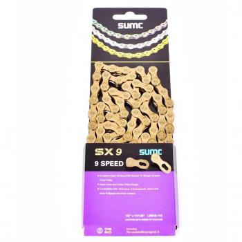 SUMC SL Gold Kette für Shimano und Sram