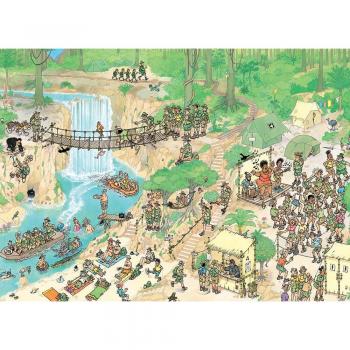 Jan Van Haasteren puzzle jungle tour 1000 pièces