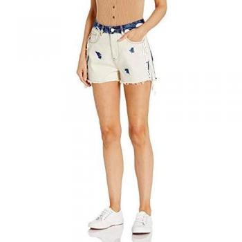 Desigual kalgary Jean Skinny Femme Bleu Denim Bleach 5179 Taille 26