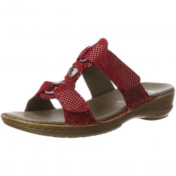 Ara Damen Hawaii Pantoletten in der Farbe Rot, Größe 40 EU