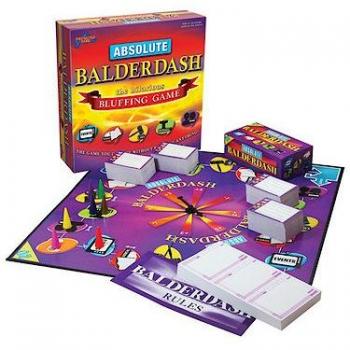 Absolute Balderdash Board Game The Hilarious Bluffing Game 2007 Complete & VGC