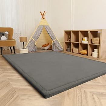 Tapis Chambre Bébé Fille Garçon 80 cm Rond