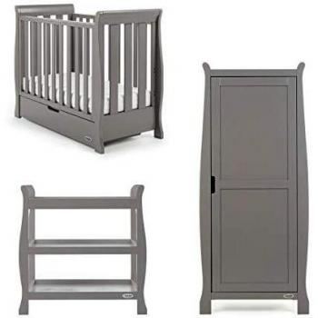 Obaby Stamford Space Saver Room Kit – Taupe Grey