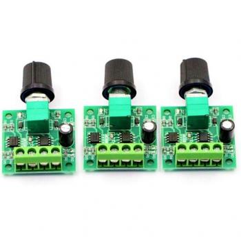 Controlador de velocidad de motor de CC PWM 1803BK 1803B, 1.8V-12V, 2A