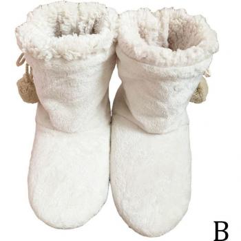 Memory Foam Ladies Bootie Slippers