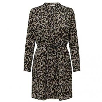 Camicetta Only ONLCORY L/S Collo V Tunica Tessuto Nero