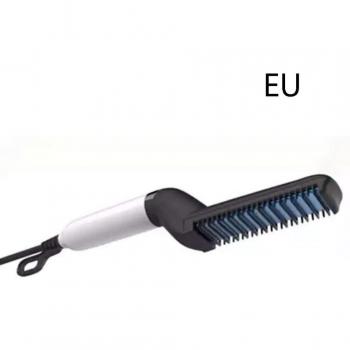 Multi-Function Styling Comb for Men with Anti-Scald Feature and Curly Hair Care
