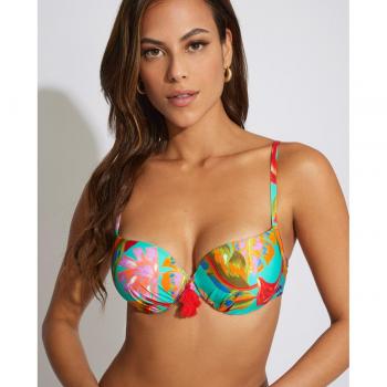 Top de bikini Selmark con aro y relleno