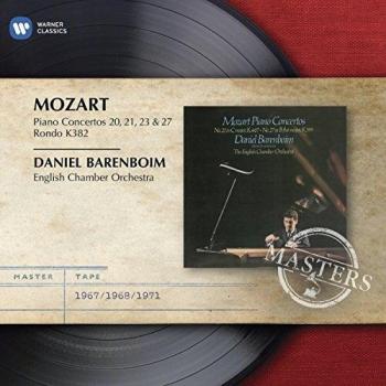 Wolfgang Amadeus Mozart Piano Concertos 20 21 23 & 27 0825646380848