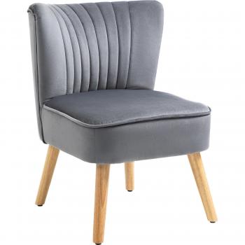 HOMCOM Thick Padding Accent Chair