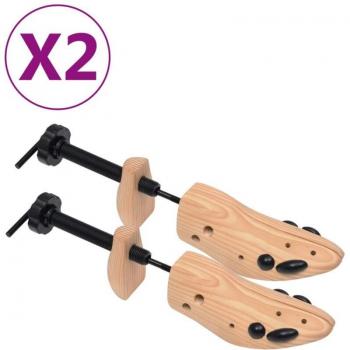 Bois de Pin Massif Torana : Embauchoirs 36-40, 2 paires