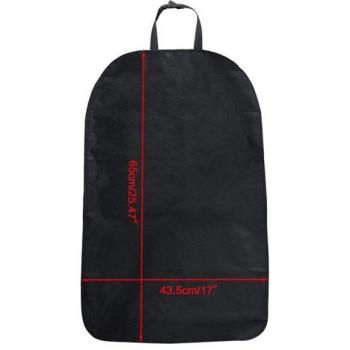All-Black Car Seat Back Protector for Kids and Dogs