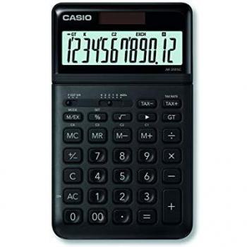 Casio Calcolatrice Base per Scrivania JW‑200SC BK