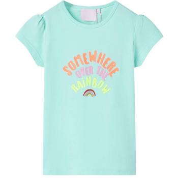 VidaXL Boys' T-shirt Light Aqua 116