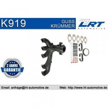 Manifold, exhaust system LRT K919 for TRANSPORTER T4 Van 2.4 1997-2003