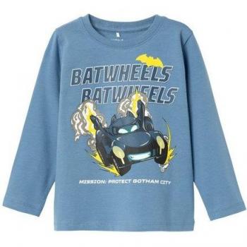Longsleeve‑Tee NMMJATZY: BATWHEELS LS „Top Noos Wab“