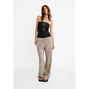 Stradivarius Printed Flowing Trousers