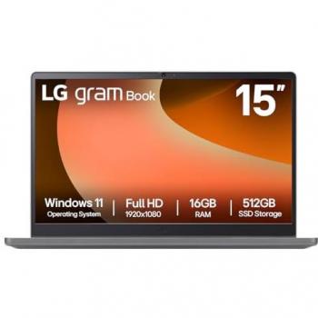 LG GramBook X15.6 i5, 16 GB RAM, 512 GB SSD – Windows 11 Home Edition
