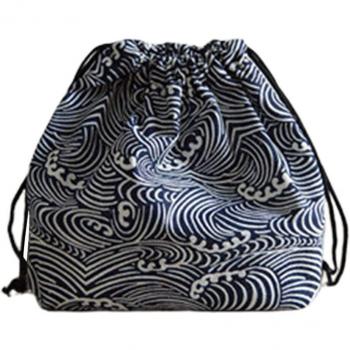 Bolsa Bento Estudiantil de Algodón