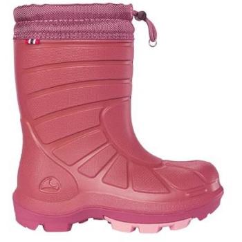 Botas de Invierno para Niños Viking Rosa-Rosa Oscuro Extreme Warm