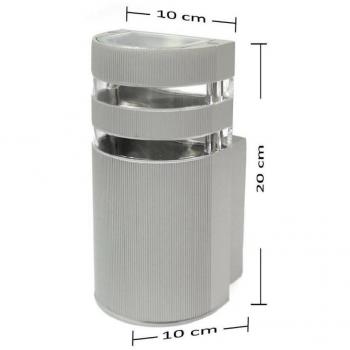 Applique de plafond élégante gris ES‑17