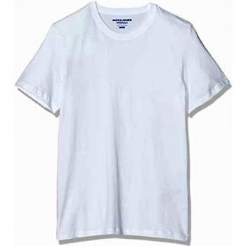Pack de 5 camisetas JACK & JONES Jorbasic SS Crew Neck, Azul, XX-Large