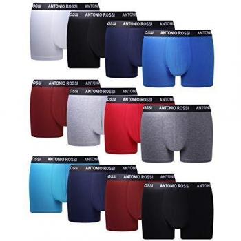 Mens 12‑Pack Rossi Boxer Hipsters – Comfort Fit
