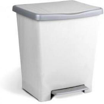Poubelle cuisine à pédale Millenium 21 L finition mate
