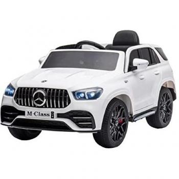 Mercedes M-Class 12V Bianco con Controllo Remoto