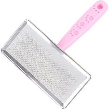 Peigne Soins Propre‑Poil – Brosse Anti-Fausses Inox