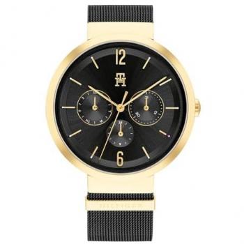 Tommy Hilfiger Lidia 1782540 Analog Clock – Black, 40 mm