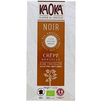 Crêpes Dentelle Noir Kaoka 58 %