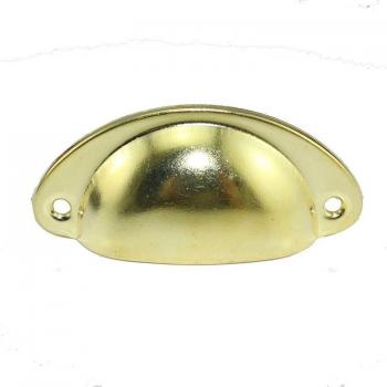 Copper‑Tinted Half‑Circle Wardrobe Pulls