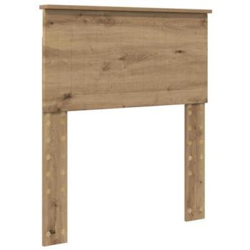 Artisan Oak Headboard 75 cm, Engineered Wood – VidaXL