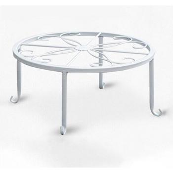 Wrought Iron Garden Decor Plant Stand 9.45 x 9.45 x 5.12